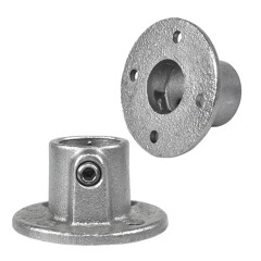 Wall Flange/Plate with Passthrough Hole 431DT (48.3mm)